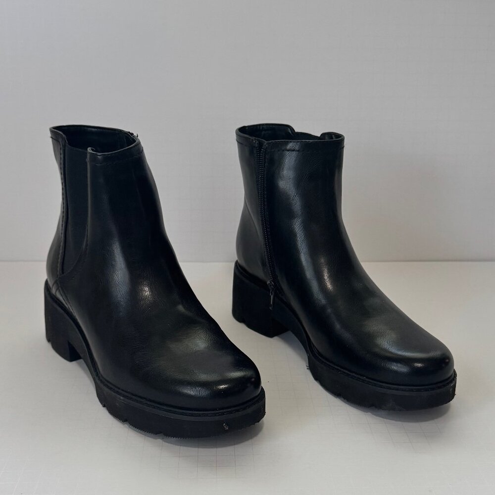Naturalizer Cade Chelsea Boot Sz 8M Black